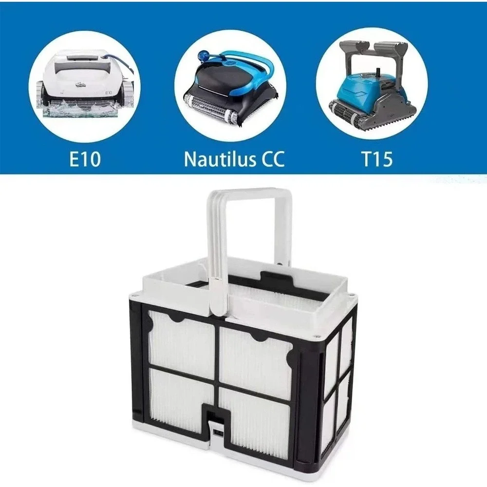Ultra Fine Filter Basket Compatible with Dolphin Robotic Pool Cleaners: S50, ...